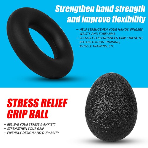 Finger Exerciser Hand Grip Strengthener Strength Gripper Forearm Power Trainer - Picture 7 of 12