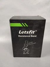 Letsfit Three Resistance Bands Light, Medium, Heavy New In Box Sculpting Bands 