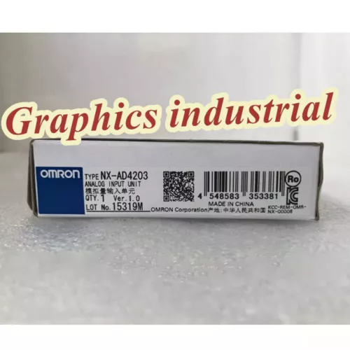 New NX-AD4203 Analog Input Unit NX-AD4203 Original Omron In Box Fast Shipping