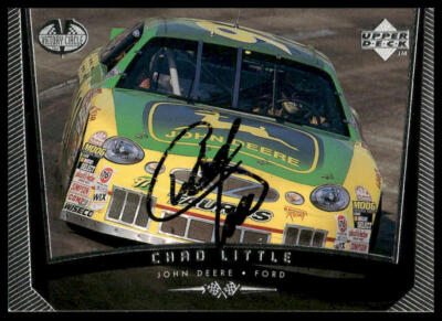 Chad Little AUTO 1999 Upper Deck Victory Circle #56 SIGNED Trading