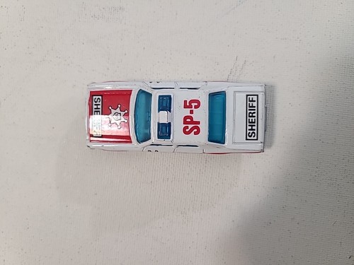 1979 MATCHBOX SUPERFAST Plymouth Gran Fury SHERIFF CAR SP-5 MOPAR, F1 - Picture 6 of 8