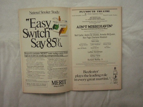 Broadway Playbill musicals choice of show from lot 1970s BOC - Picture 16 of 41