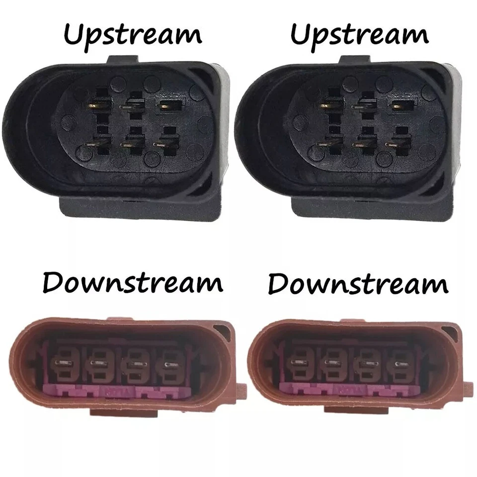 4PCS Upstream+Downstream Oxygen Sensor For VW Touareg 04-07 Audi A8 Quattro 4.2L Foto 2 de 4