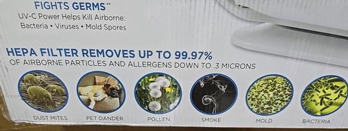 GermGuardian AC9200WCA True HEPA Air Purifier System - Picture 3 of 20