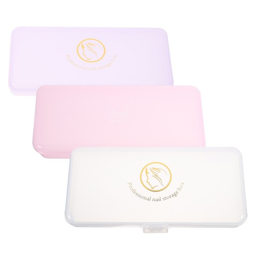 3 Stück Nagel Perlen Organizer Kunststoff Nail Art Dekor Aufbewahrungsbox - Bild 3 von 12