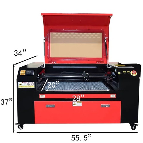 VEVOR 130W/100W/80W/60W CO2 Laser Graviermaschine CNC Schneidemaschine lightburn - Bild 28 von 30