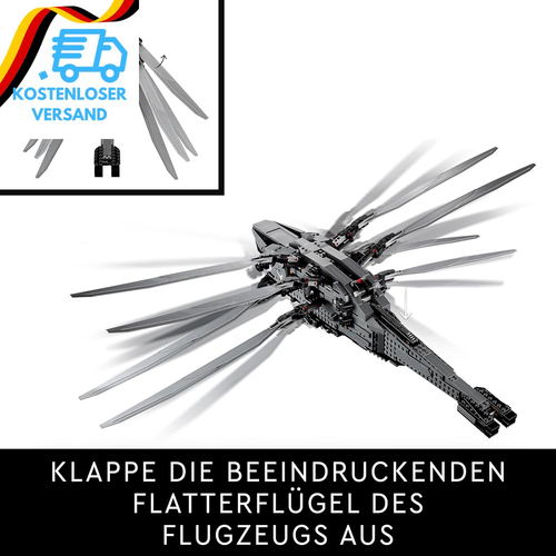 LEGO 10327 Icons Dune Atreides Royal Ornithopter, Set Zum Sammeln Für Erwachsene - Bild 3 von 12