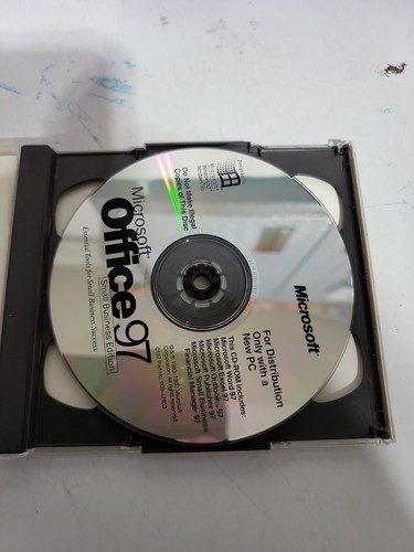 Microsoft Office 97 Small Business Edition w/Certificate - Picture 2 of 5