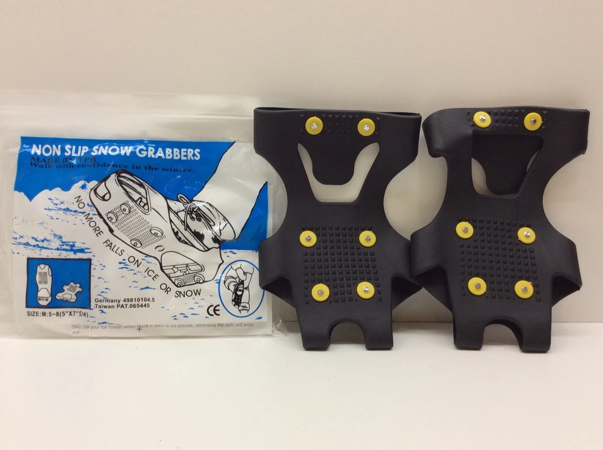 TPR Non Slip Snow Grabbers Size M 5 8