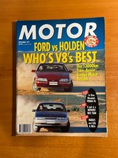 Motor magazine - September 1991 - Ford vs Holden V8s