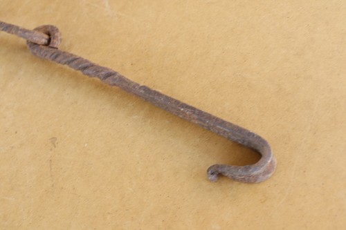 Vintage Chain Antique Early Primitive Ottoman Hooks Chain for Fireplace 19th. - Picture 6 of 9