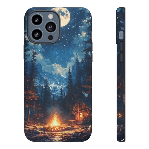 Cabin Campfire Wilderness Phone Case for iPhone, Samsung Galaxy, Pixel - 第 90/117 張圖片