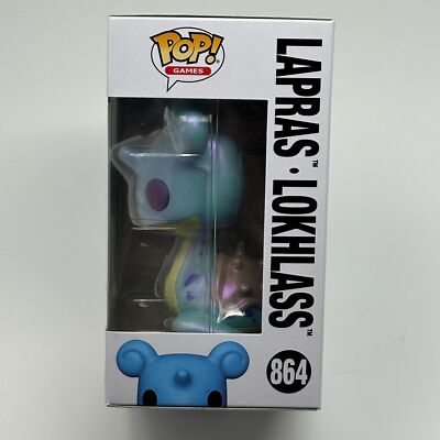 Funko Pop LAPRAS LOKHLASS PEARLESCENT Pokemon Center Exclusive 864