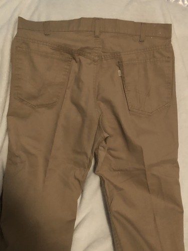 Vintage Levis Pants Tan 36/30 Sh3 - Picture 3 of 6