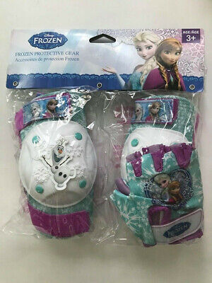 DISNEY Frozen Protective Gear Knee Elbow Gloves pads set Age 3+ Girl Gift Bike p | eBay