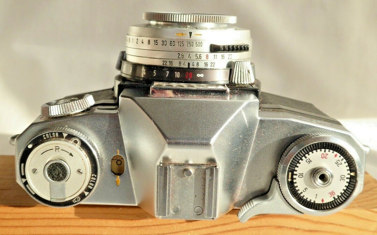 Zeiss Ikon Contaflex Super Lens Tessar 50mm F2.8 Lens