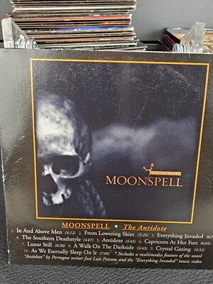 Moonspell The Antidote Advance Promotion CD LP Style Slipcase Rare! 2003