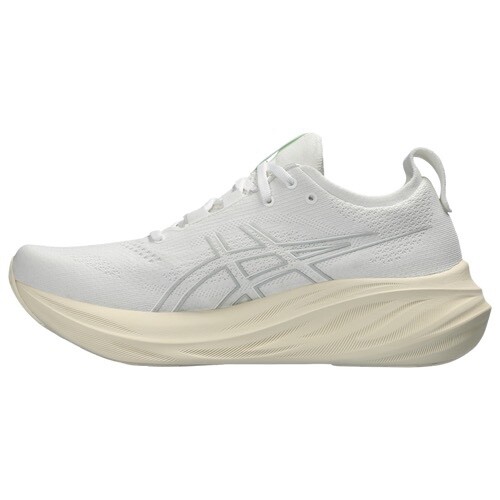 Men Asics Gel-Nimbus 26 Running Shoes Size 13 Off White Grey 1011B794-101 - Picture 2 of 24