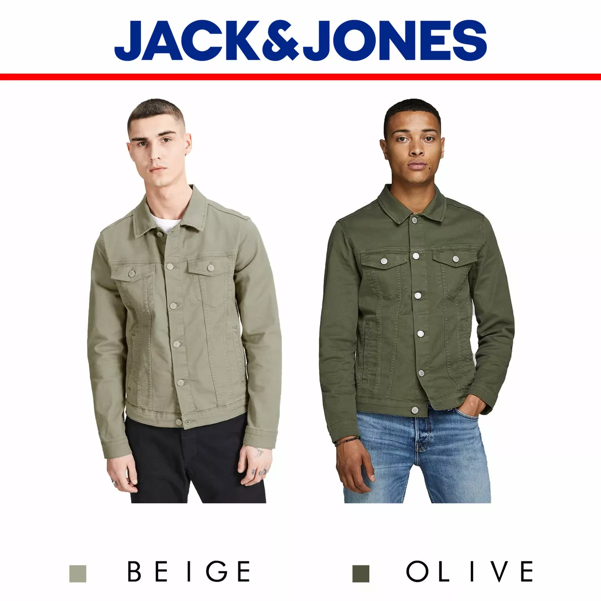 Jack & Jones Jean Jacket - Alvin Jacket SA 002 12154579 - Trendyol