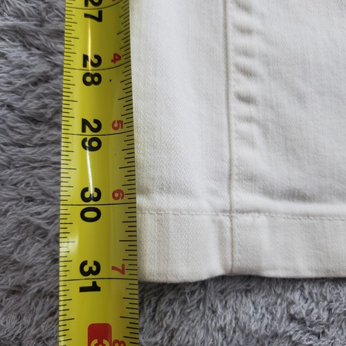 JCrew High Heel Flare Jeans Women’s Size 28 White Stretch - Picture 11 of 12