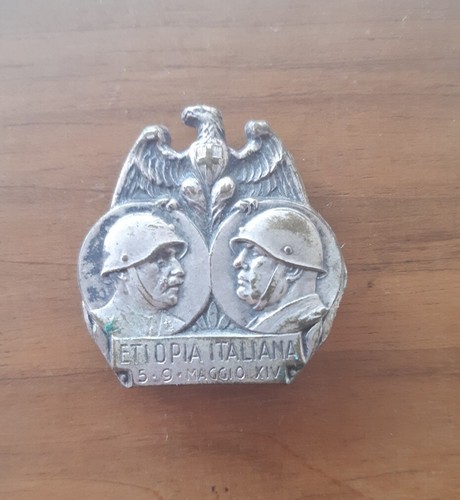 Distintivo Etiopia Italiana 5-9 Maggio XIV Africa Orientale AOI - Foto 1 di 3