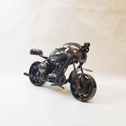 Sammlerstück Rennrad Motorrad Druckguss Modell Motorrad Skulptur Metallkunst - Bild 18 von 24