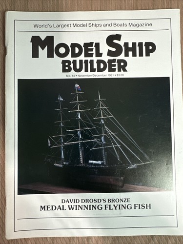 Qty 5 - 1981 Model Ship Builder Magazines - Picture 6 of 9