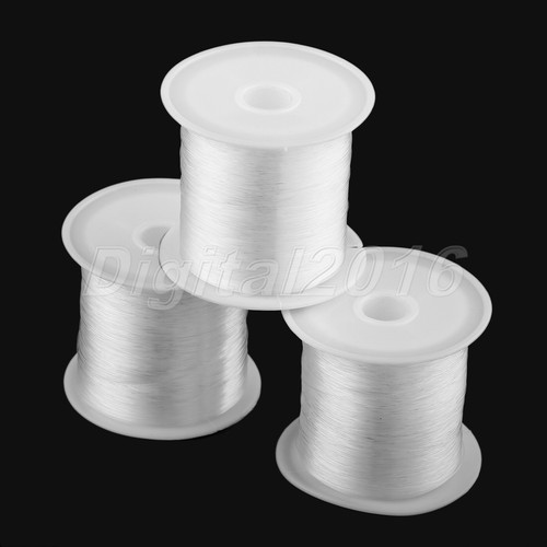 0.2/0.25/0.3mm Clear Beads Making Cord Crystal Nylon Cord String Fishing Line - Picture 8 of 9