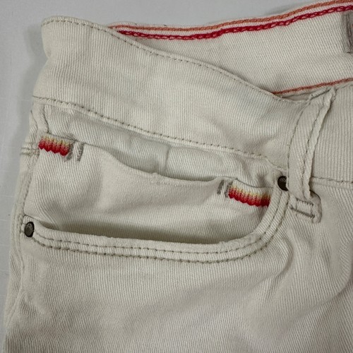 Levis Junior Bermuda Shorts Denim White size 7 - Picture 8 of 12