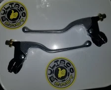 Universal Drum Brake & Clutch Lever Set Vintage MX Motocross GP Style