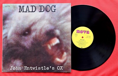 John Entwistle / THE WHO   John Entwistle's Ox   Mad Dog - LP  DE 1st. 1975 NOVA