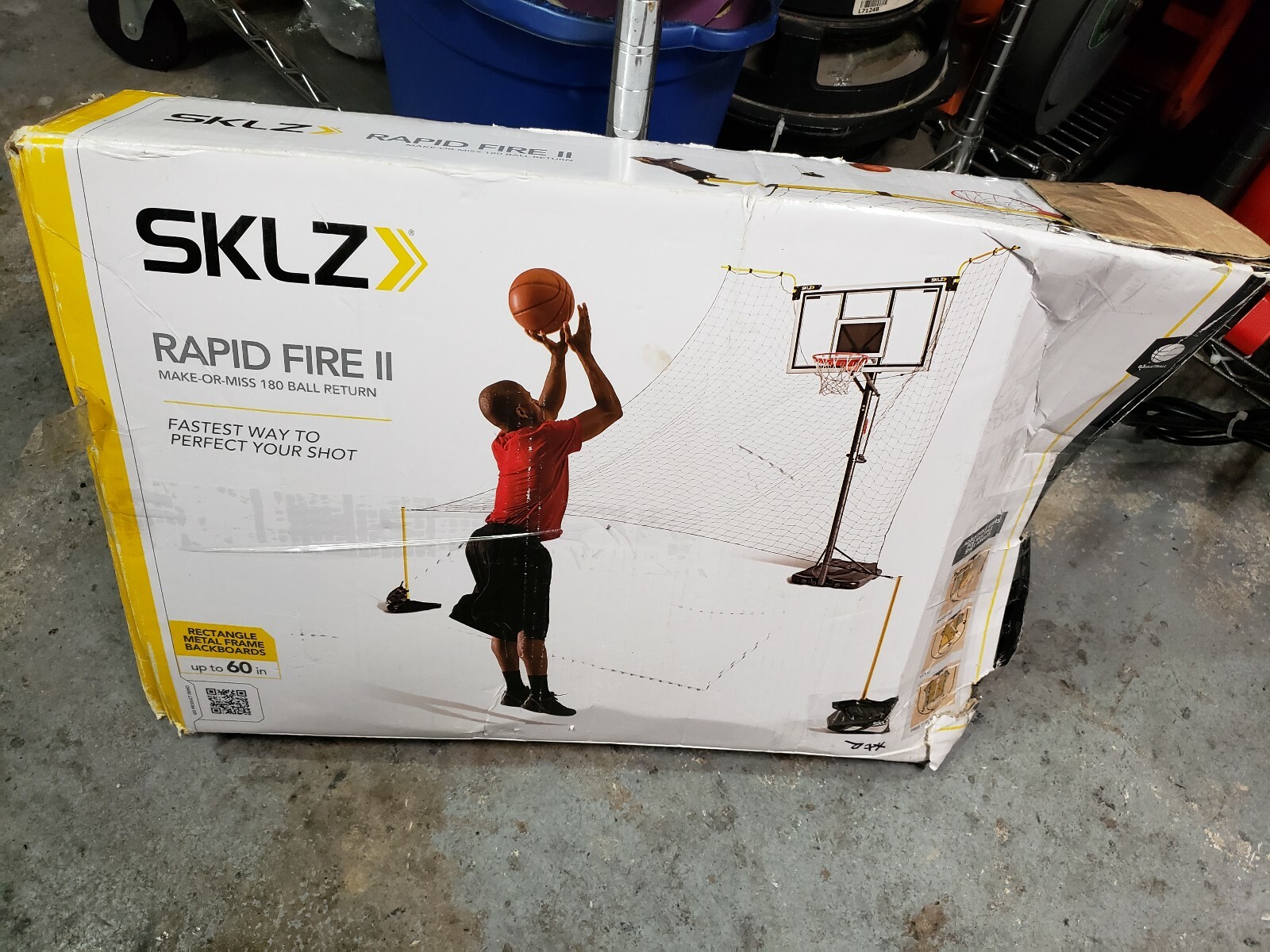 rapid fire basketball return