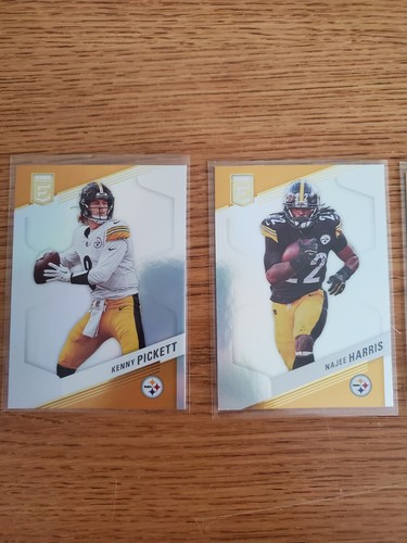 2023 Donruss Elite Base Card Pittsburg Steelers 3 Card Lot - Picture 2 of 6