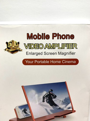 10" Mobile Phone Screen Magnifier 5DHD Video Amplifier Smartphone Stand Bracket - Picture 2 of 5