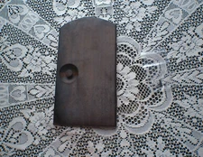 Vintage New Haven Mantel Clock Back Door