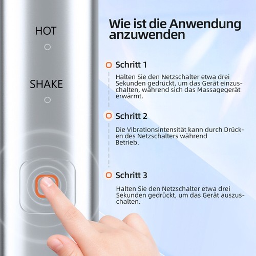 SEJOY Augen Gesicht Massagegerät Gesichtspflege Vibration Lifting Hitzemassage - Bild 9 von 9