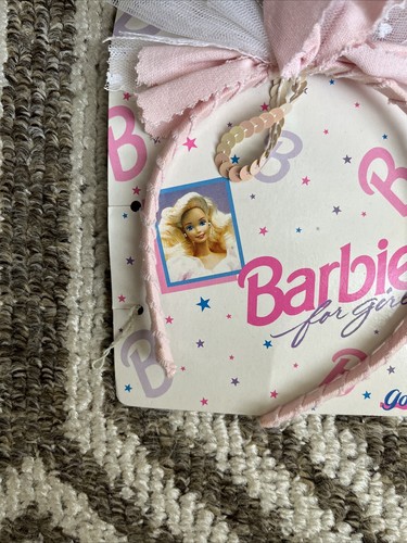 Goody Barbie for Girl's Hair Head Band Pink Vintage New - Picture 5 of 10