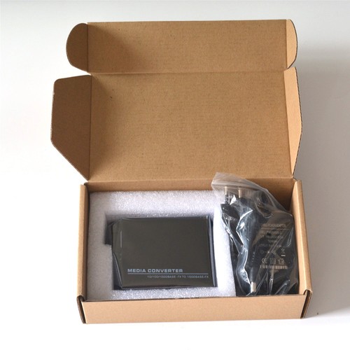 100/1000Mbps Gigabit Ethernet Media Converters Single Mode Single Fiber SC 20Km - Photo 8/9