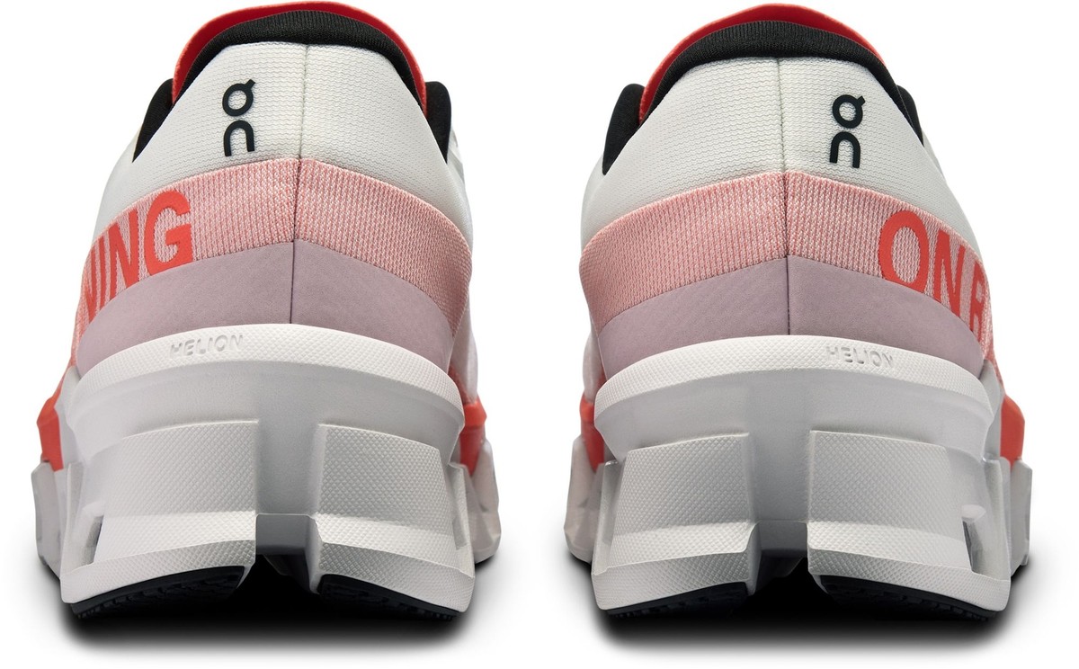 NEW Men's On Running Brand White/Orange Cloud Cloudmonster 2