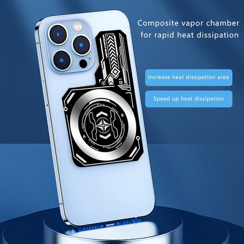 1Pc Phone Heat Sink Extend Cooling Area Game Cooler Ultra-thin Cooling Plate - Zdjęcie 10 z 12