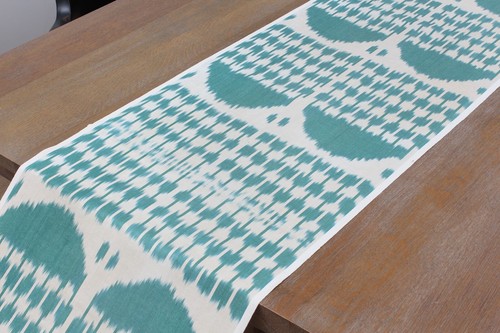 Ikat Fabric Silk and Cotton Uzbek 5.00 meters Brand New Fast Shipment 12407 - Picture 8 of 14