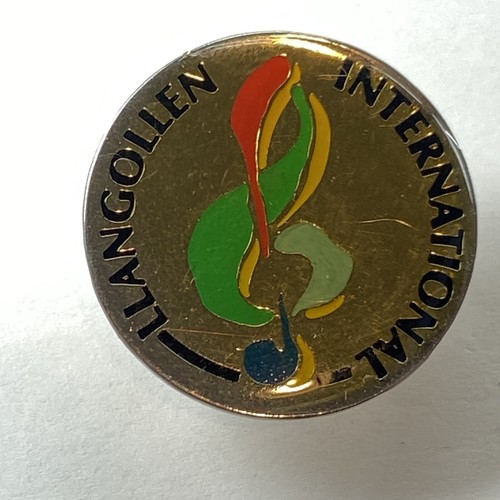 Llangollen International Musical Eisteddfod Wales England Hat Pin Lapel Pin - Imagen 4 de 4