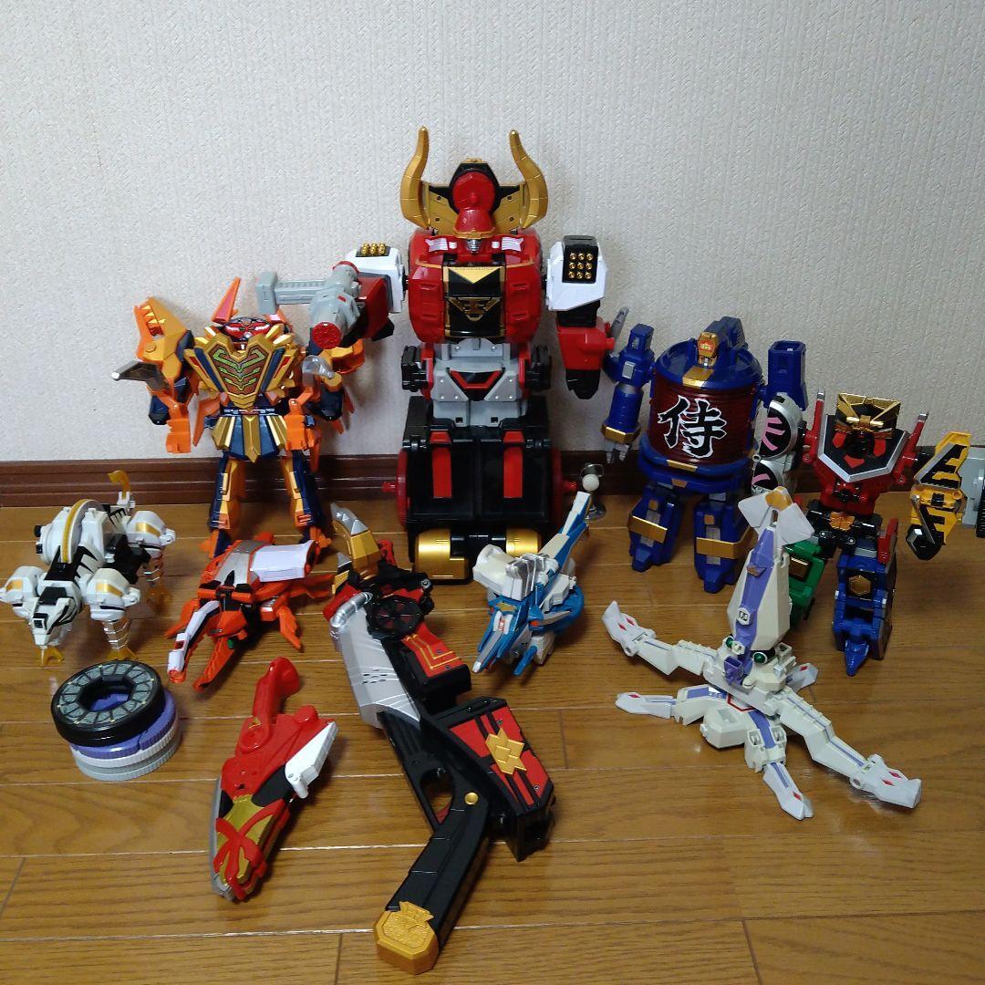 Power Rangers Samurai Shinkenger DX Megazord Morpher 10p Set