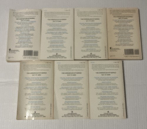 The Chronicles of Narnia 7 Book Set - Collier 1970 Paperbacks - Picture 2 of 17