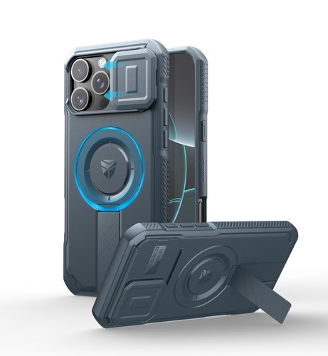 Funda Dexnor para iPhone 16/16 Pro Max resistente a prueba de golpes magnética y cubierta de cámara - Imagen 97 de 156