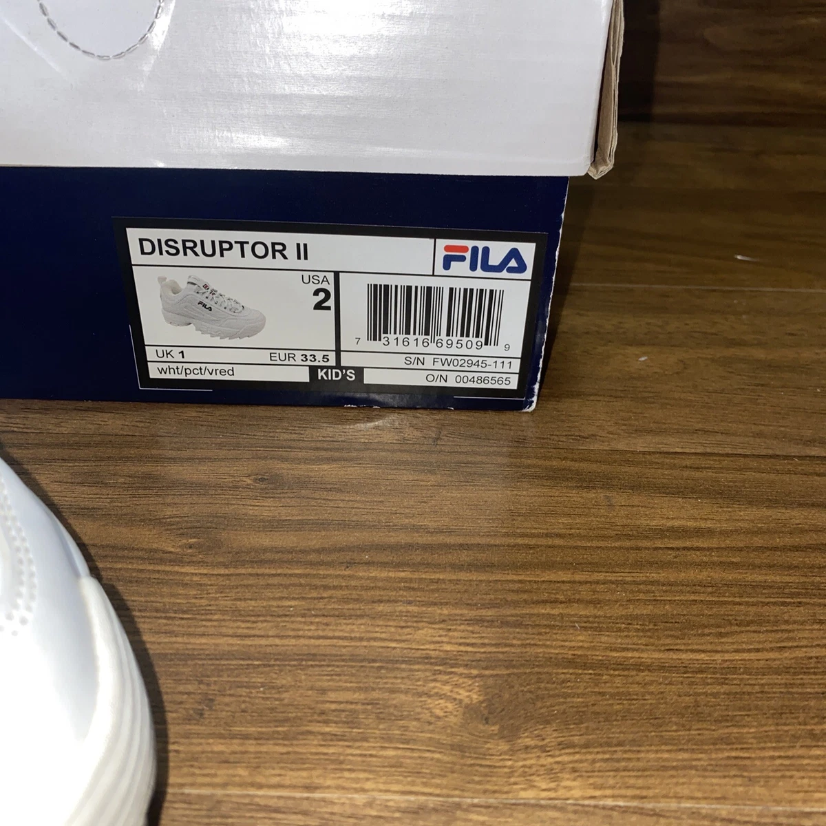 Fila disruptor deals 33.5