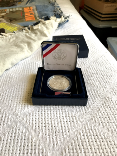 2007-P JAMESTOWN 400th Anniversary PROOF Silver Dollar w/US Mint OGP - Box & COA - 第 1/14 張圖片