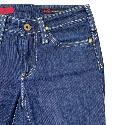 AG Adriano Goldschmied The New Legend Flared Women Regular Sz 24 Dark Blue Jeans - Picture 7 of 18