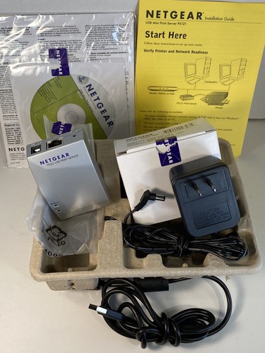 NETGEAR USB Mini Print Printer Server PS121 - Picture 5 of 11