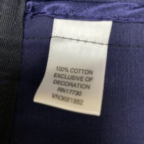 Proezna Schouler Target Cropped Blue Palms Cotton Button Down Jacket Women M - Picture 5 of 6